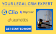be your clio, mycase and lawmatics CRM expert for law firms