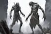 scary horror creature and fantasy character concept art