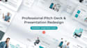 redesign professional powerpoint presentation or pitch deck