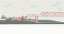 do post digital architectural visualization collage style