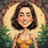 draw funny cartoon character, caricature