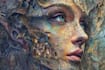 create magical abstract art, psychedelic, surrealism, cubism