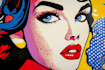 do a retro pop art roy lichtenstein style