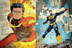create comic style super hero cartoon character