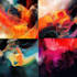 draw abstract art illustration