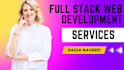 do website development as front end full stack web developer