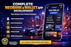develop a custom neobank, virtual banking or wallet fintech mobile app