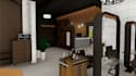 redesign beauty salon,3d sauna,spa interior,breweries,corona 3d rendering,plaza