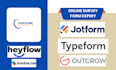 create jotform typeform google form outgrow heyflow scoreapp alchemer formstack
