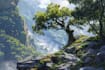 create concept art, fantasy landscapes,