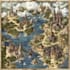 draw line art fantasy map illustration