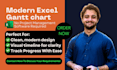 build a custom gantt chart project planner in excel