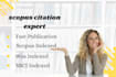 publish articles in scopus indexed peer reviewed journals