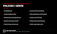 write custom security policies for iso 27001 nist hipaa
