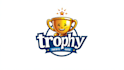 do awesome trophy mascot logo design with company