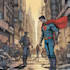 draw you a traditional american comic book design