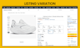 create amazon listing merge parent child variation creation for all category