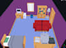 create professional low poly 3d models in a pixel art style