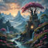 fantasy landscape art concept art