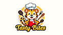 do wonderful tiger chef mascot logo design with business