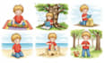 create consistent characters children storybook illustration
