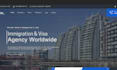 build immigration website visa application website consulting consultant website