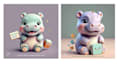 create 3d pixar style images cartoon images and customize