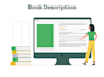 do a perfect book description or book blurb for you