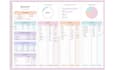 design custom full automation excel csv google etsy budget spreadsheet planner