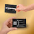 create modern and eye catching business card