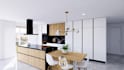 create a modern kitchen 3d render