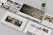 design responsive CRM saas web landing page dashboard UI UX prototype in figma