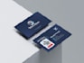 custom business card design with qr code