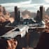 make high quality space art and futuristic space scenes