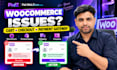fix wordpress issues, errors, elementor website and woocommerce fix