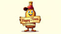 do funny cute beer bottle mascot logo design