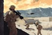 draw military themed illustrations