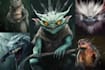 draw fantasy creatures and custom monster illustration