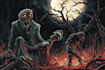 make dark art, horror or skull illustration