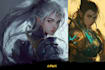 create fantasy, sci fi, character with hyperrealistic style