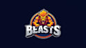 do beasts team mascot logo design with business