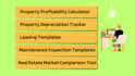 create custom rental property management excel templates and trackers