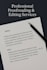 be your professional proofreader and editor