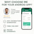 develop a custom android app using kotlin professionally