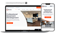 design a premium construction website or contractor website