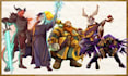 draw fantasy dnd art, monster character,and dnd party