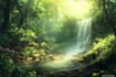 create concept art, fantasy landscapes, background scenes