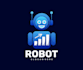 design a luxury robot logo with unlimited revision