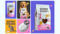 design a modern pet food packaging or label for you