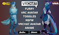 create custom vrchat avatar, 3d vtuber model, vrm furry avatar